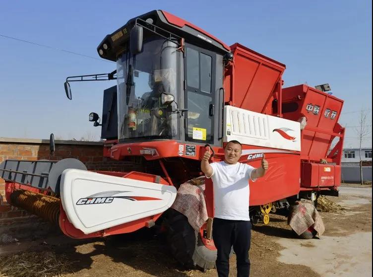 鄭磊:中聯(lián)收獲花生撿拾收獲機大幅改善了我的生活