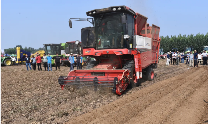 內(nèi)行首肯的“過硬品質(zhì)”!老農(nóng)機手情有獨鐘中聯(lián)收獲花生機